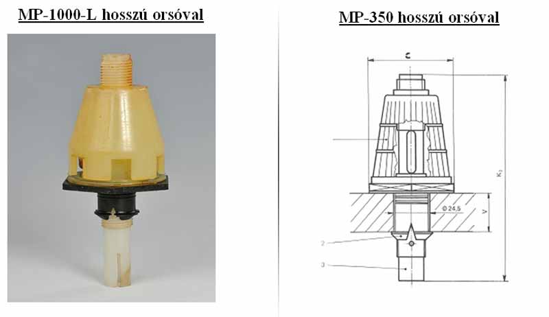 Porcelán szűrőfej